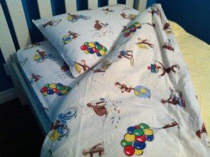 Curious George Bedding.
