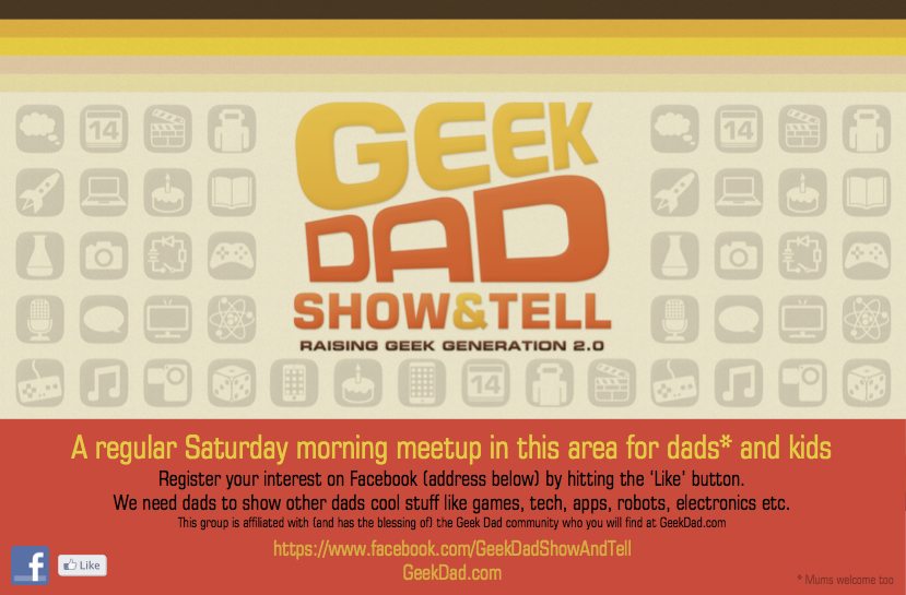GeekDad Show And Tell poster