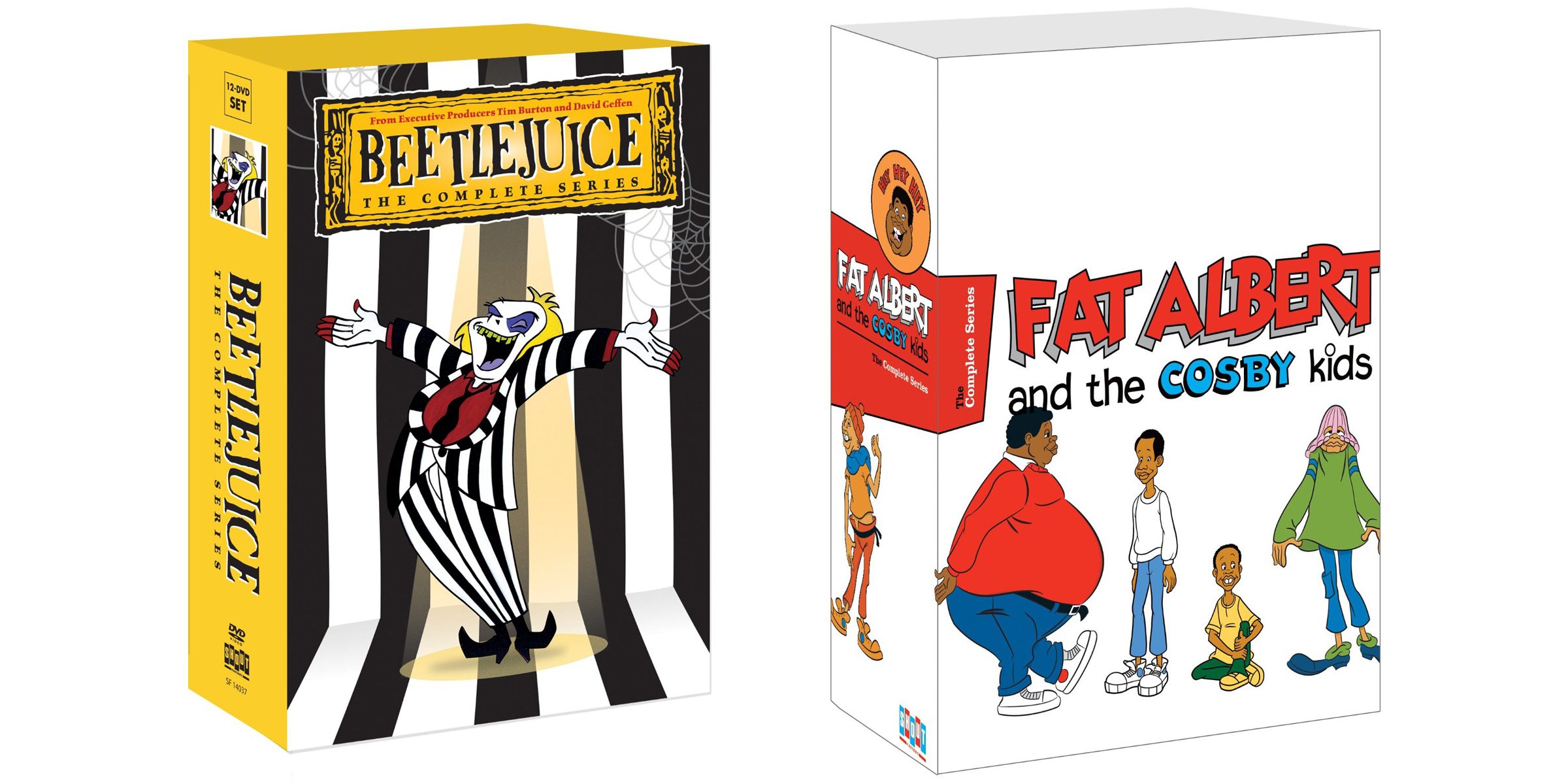 Beetlejuice and Fat Albert covers