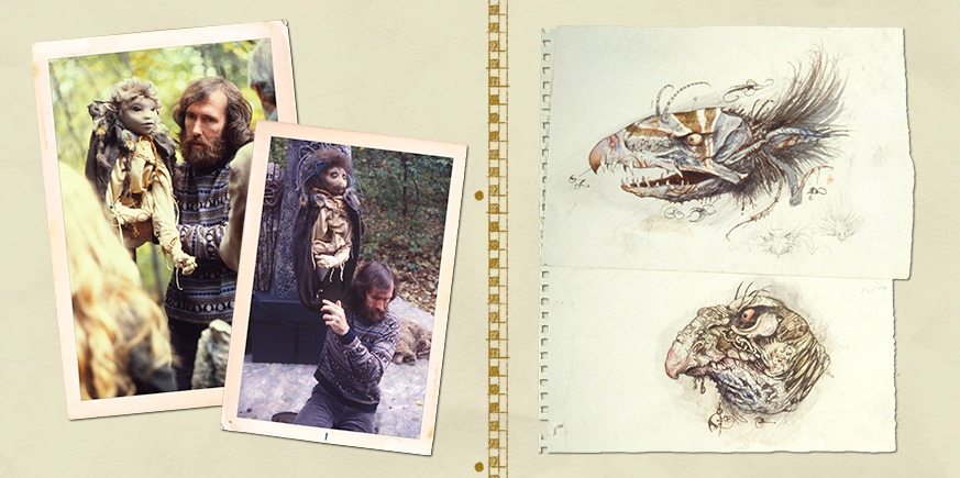 October 17, 1978: Short test film is made in Bedford, NY, plus concept sketches of the creatures.