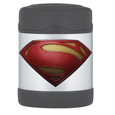 superman funtainer food jar