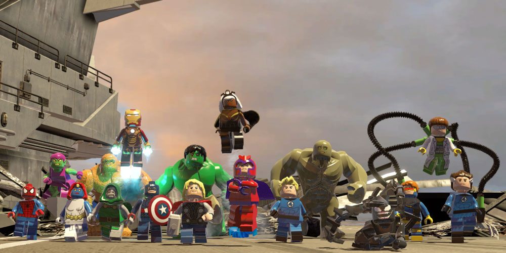 Marvel Heroes and Villains Meet for Battle in the LEGO Universe in LEGO