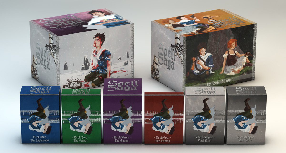 Spell Saga boxes