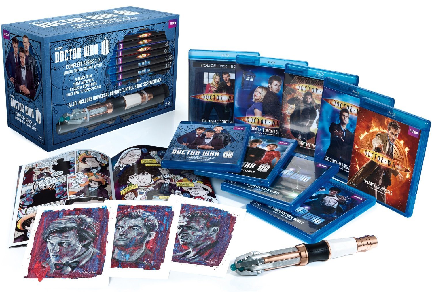 Doctor Who: Series 1-7 Limited Edition Blu-ray Giftset (2013)