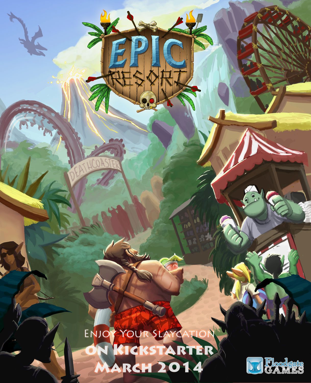 EPIC RESORT VILLAINS VACATION GAME BRAND NEW & SEALED 
