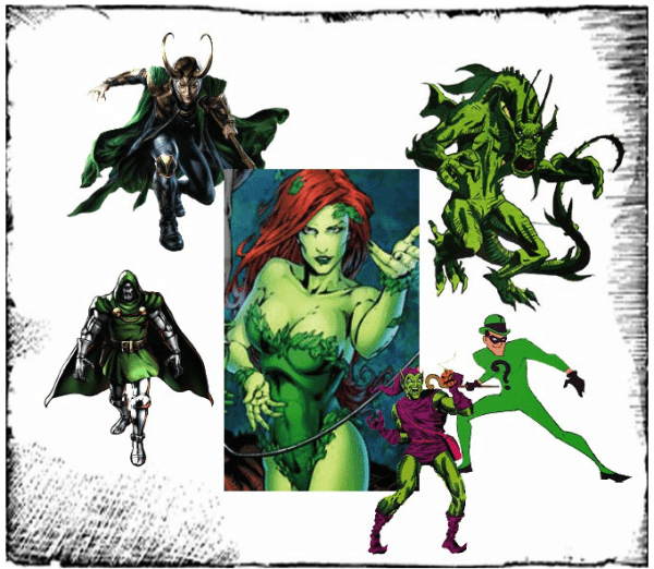 Composite by Lisa Kay Tate Images copyright DC Comics and Marvel ComicsComics and Image Comics.