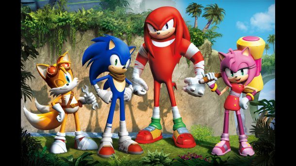 A screenshot from the upcoming Sonic Boom television series, copyright Sega. 
