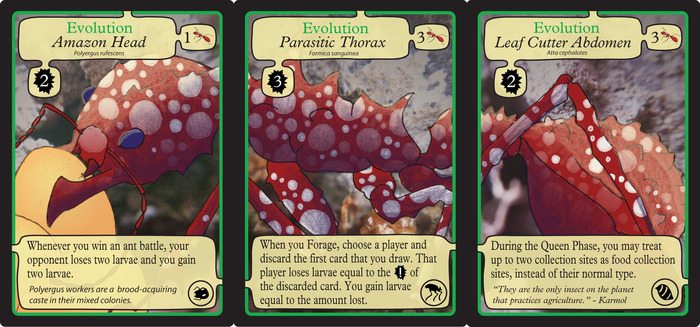 March of the Ants evolution cards