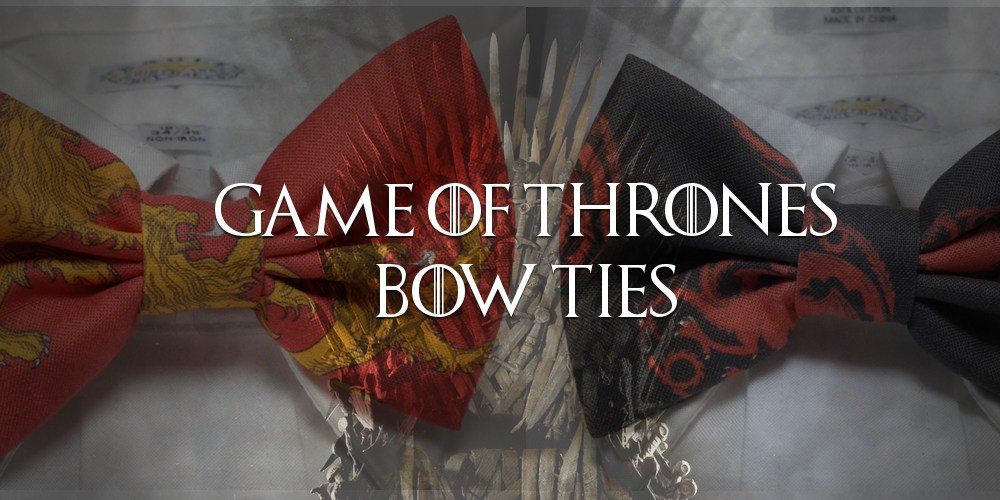game of thrones bow ties