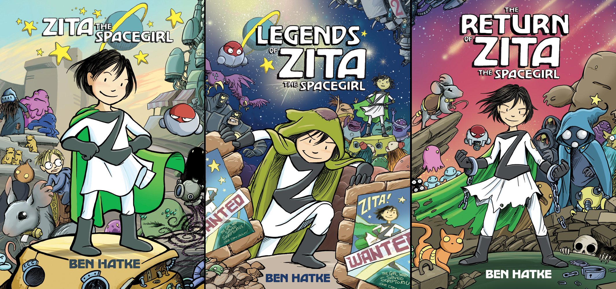 Zita the Spacegirl trilogy