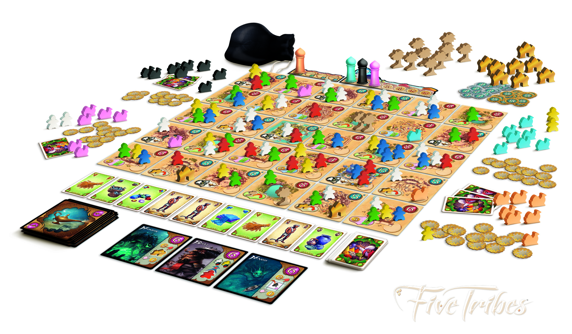 Five Tribes components