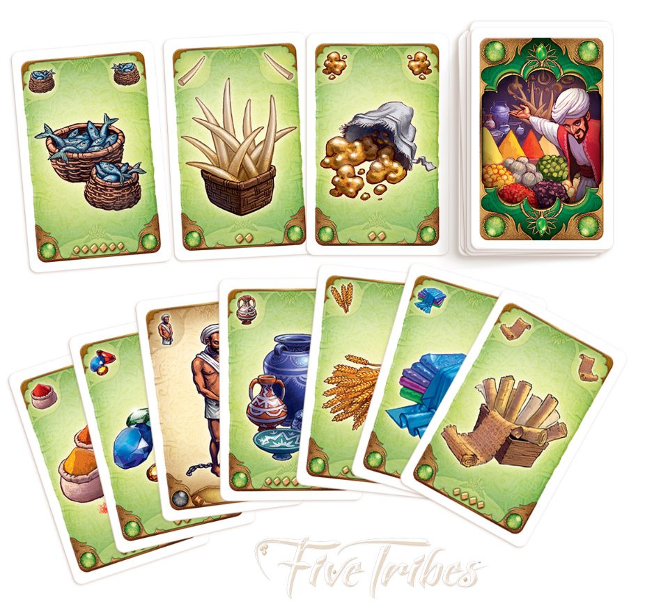 Five Tribes Market cards