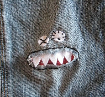 DIY: Monster Style Pants Repair - GeekDad