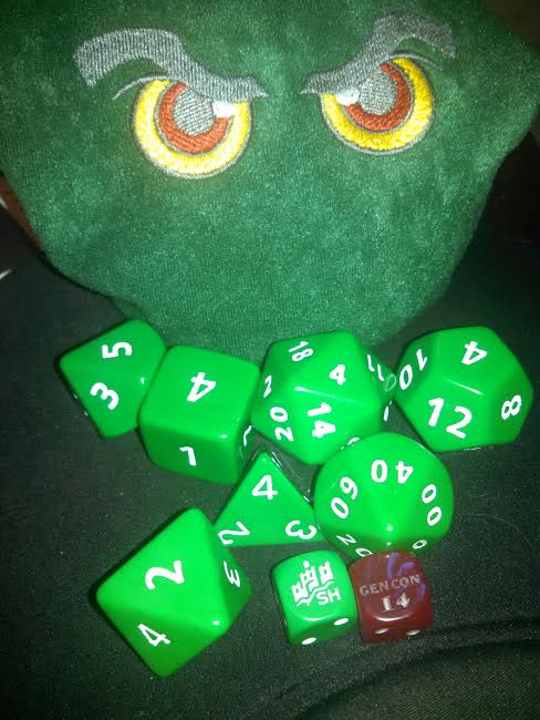 Can you have too many dice? I think not.
