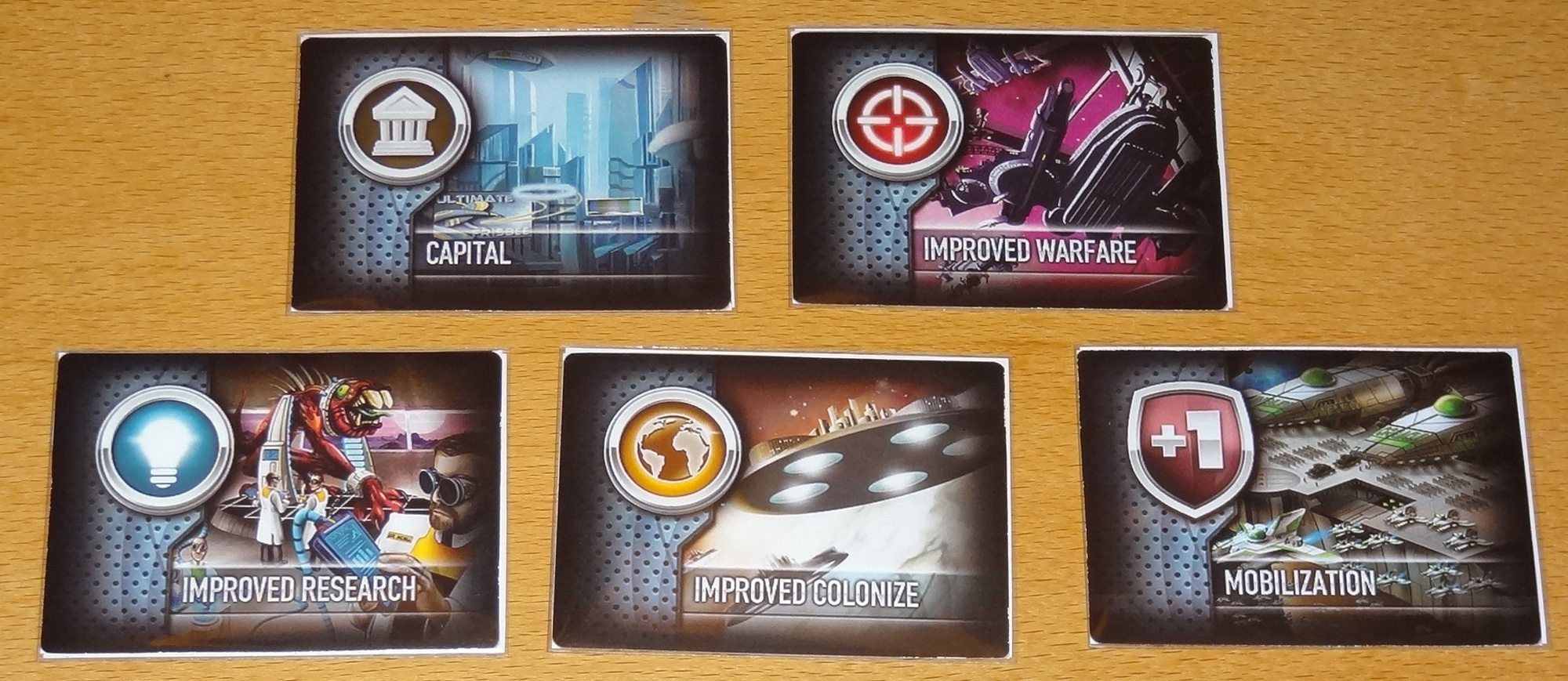 Eminent Domain Microcosm Technology cards