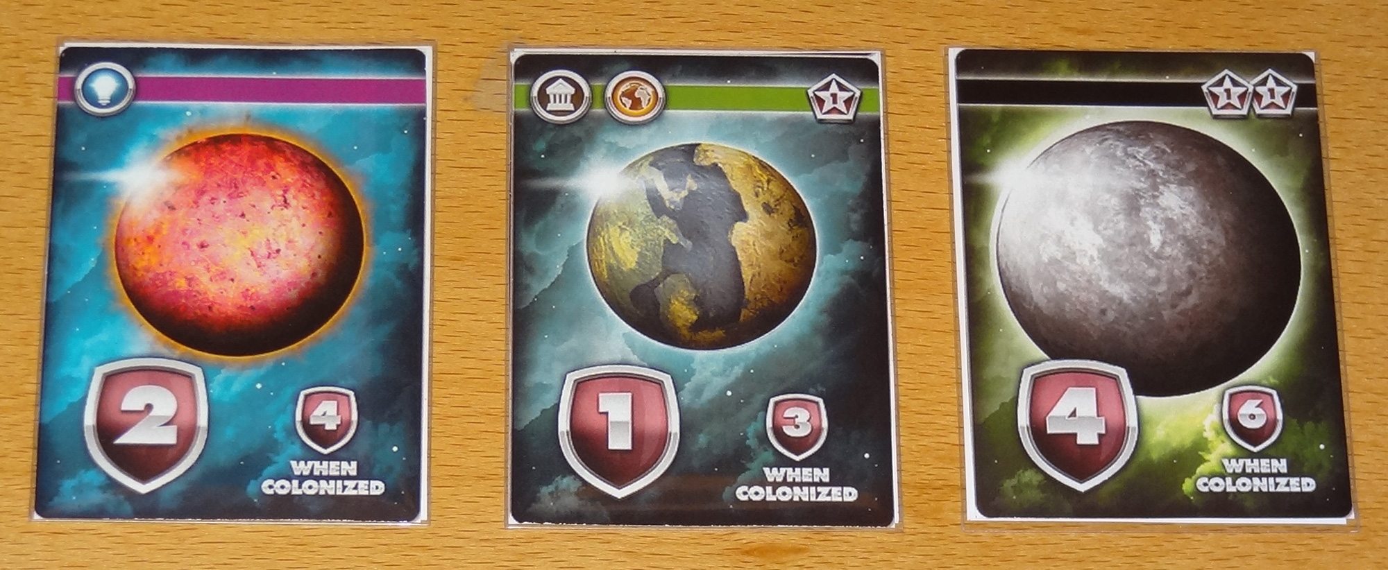 Eminent Domain Microcosm Planet cards