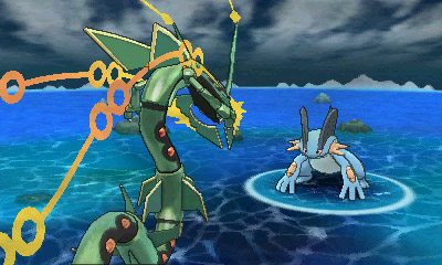 Hunting Rayquaza, Mega Evolution