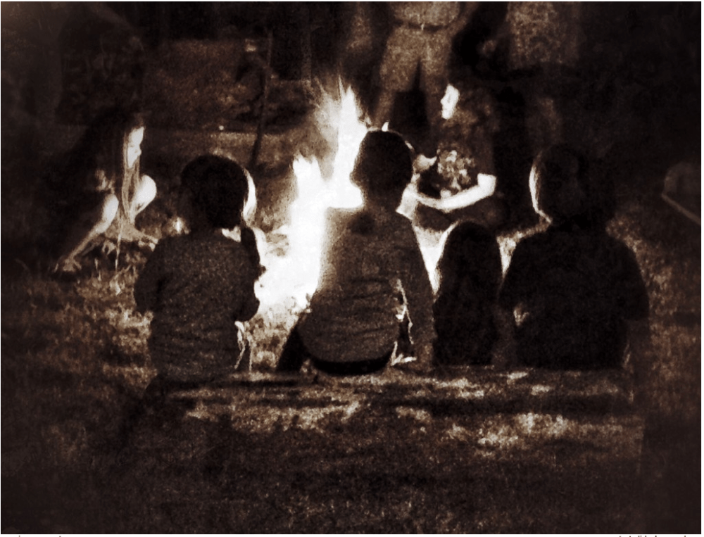 Gather around the bonfire this fall and swap some tall tales. Image by Rick Tate.