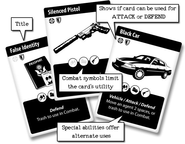 Web of Spies cards