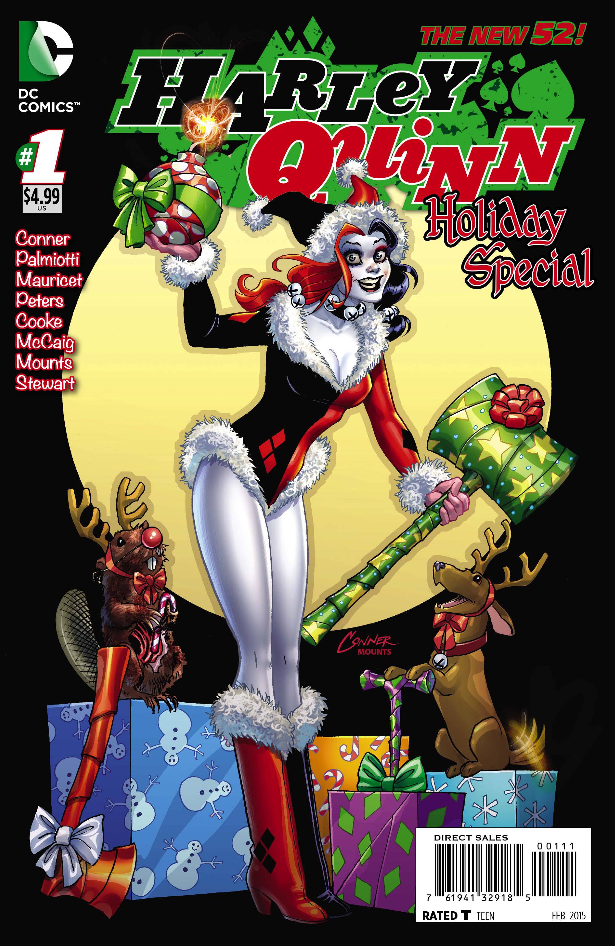 Harley Quinn Holiday Special  Art by Amanda Connor