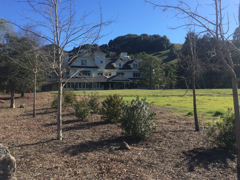 The main house at Skywalker Ranch, built in 1980. Photo by the author.