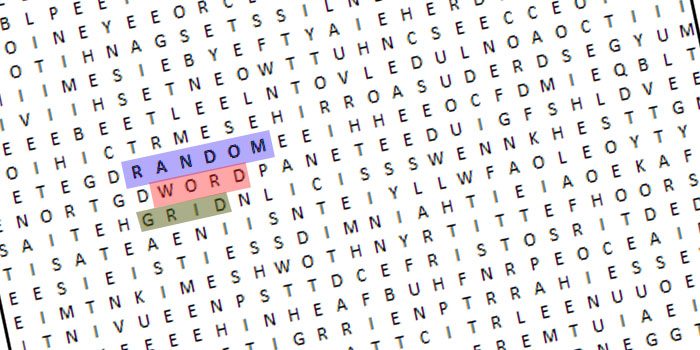 GeekDad Puzzle of the Week Solution — Random Word Search - GeekDad