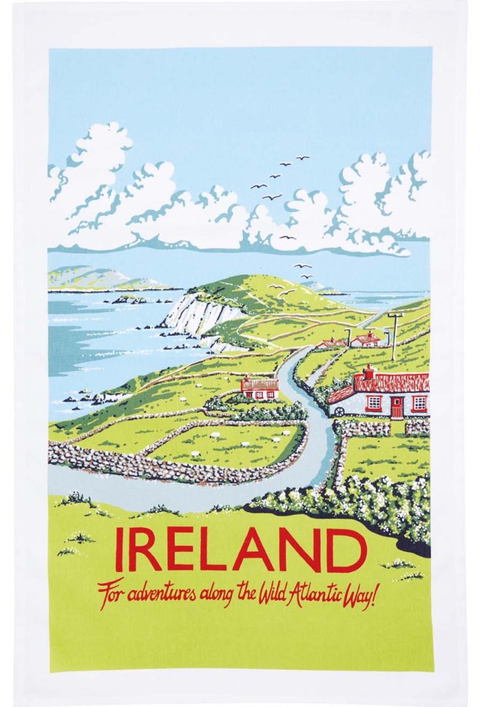 This is not the tea towel that I got in Ireland, but if I'd seen it, you better believe I would have gotten it. Image: shop.bbc.com