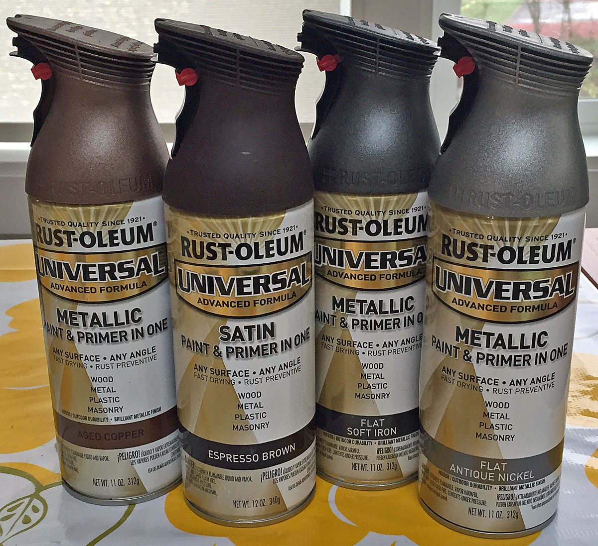 Metallic paints. Photo by Will James.