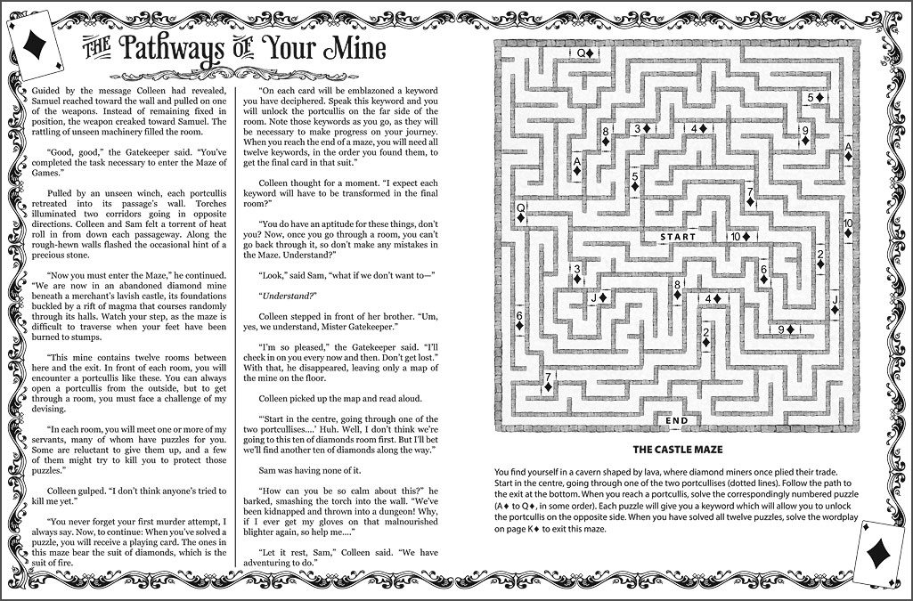 Selected page from The Maze of Games