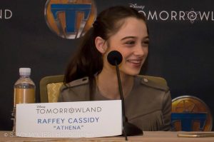Raffey Cassidy plays "Athena." Photo by Stacy Bell Molter  FancyShanty.com Used by permission