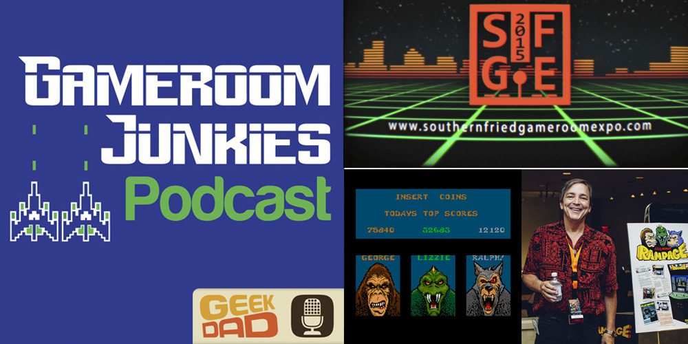 Gameroom Junkies Podcast #52 - Brian Colin, & Rampage