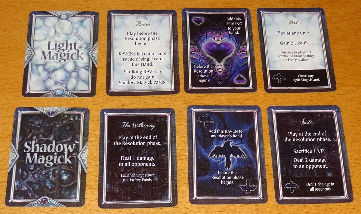 Nevermore Magick cards