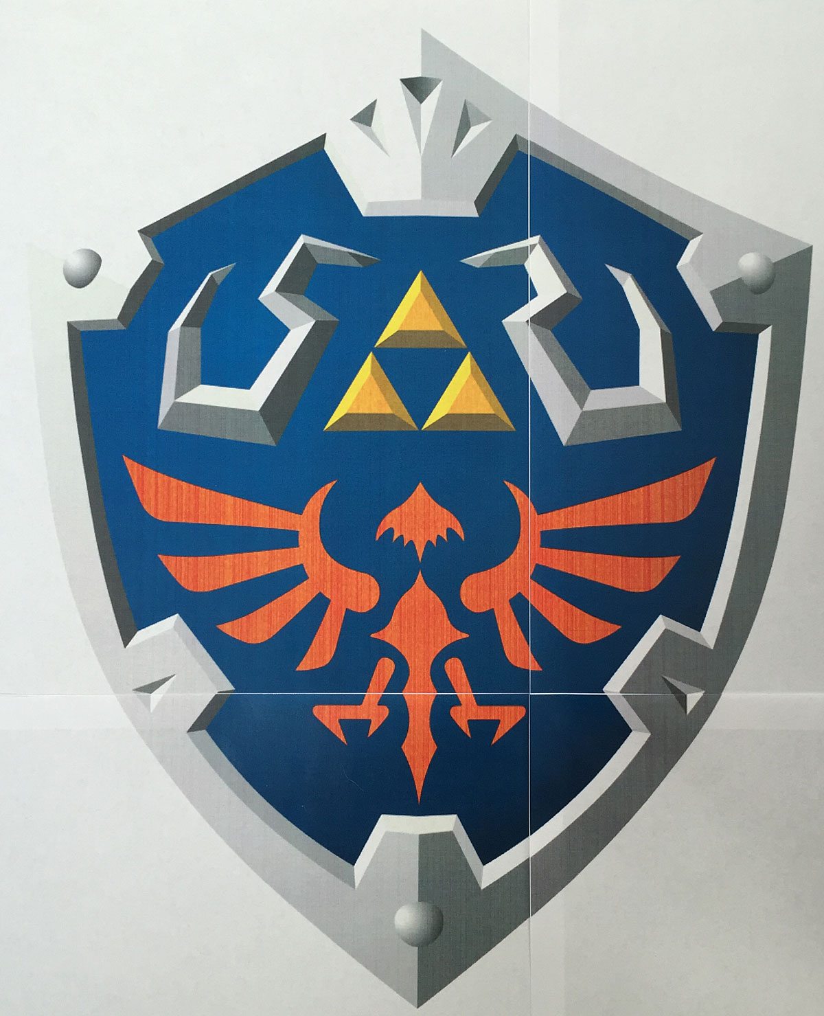 My First Foamsmithing Link's Hylian Shield GeekDad