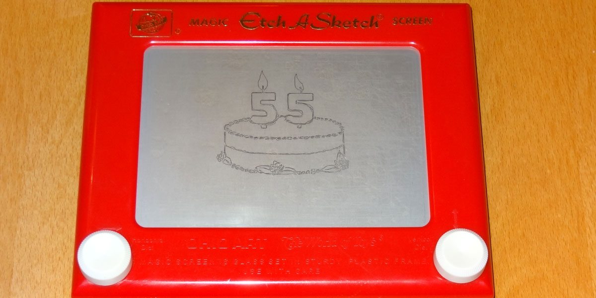 Etch-a-Sketch 55 Birthday
