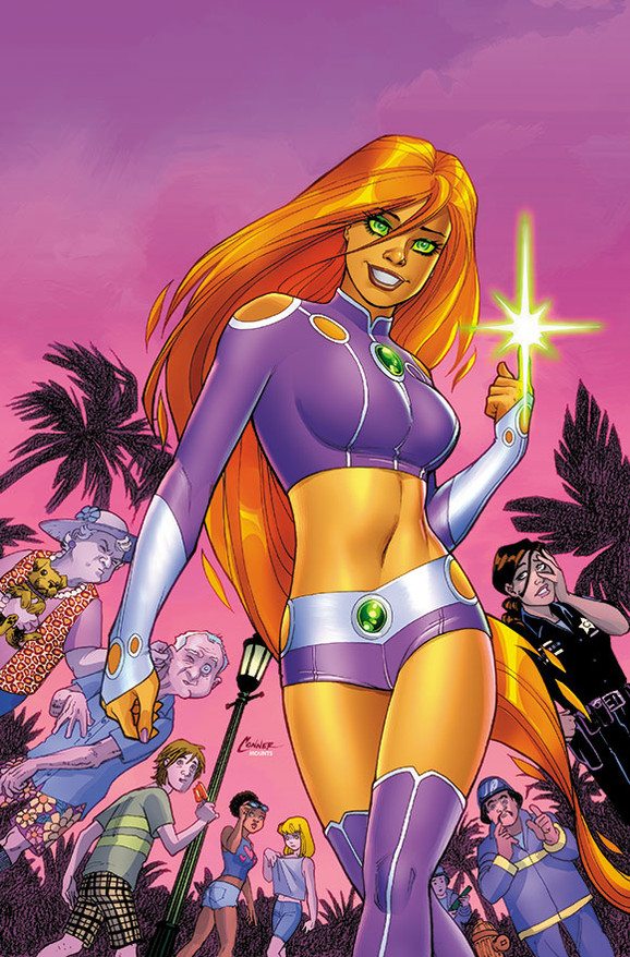 Starfire #1 cover, copyright DC Comics