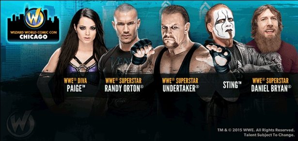 WWE Guests to Wizard World Chicago