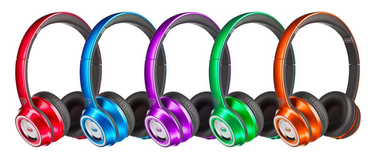 Rainbow of Monster headphones