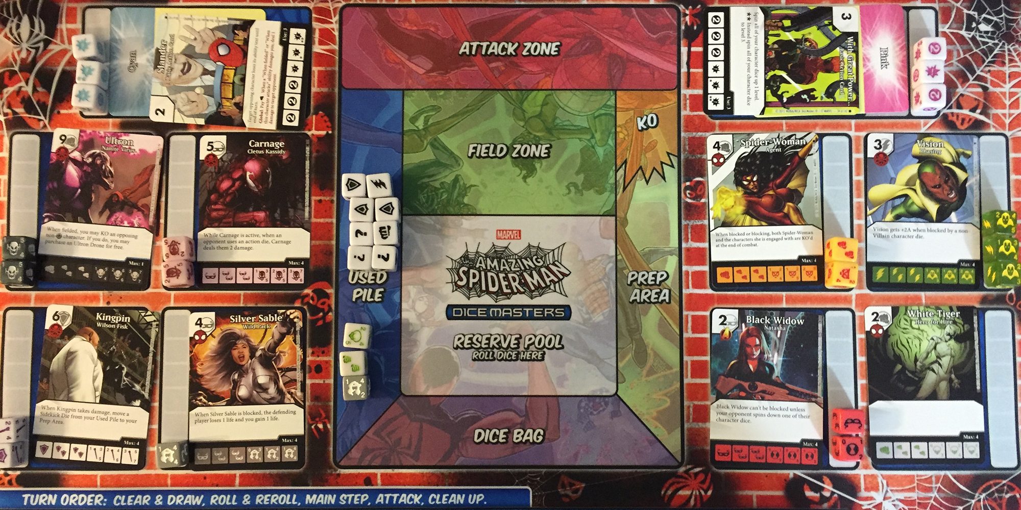 Details about   Marvel Dice Masters 2015-16 OP Set Ant-Man, Marvel Knights,Spider Allies & More 