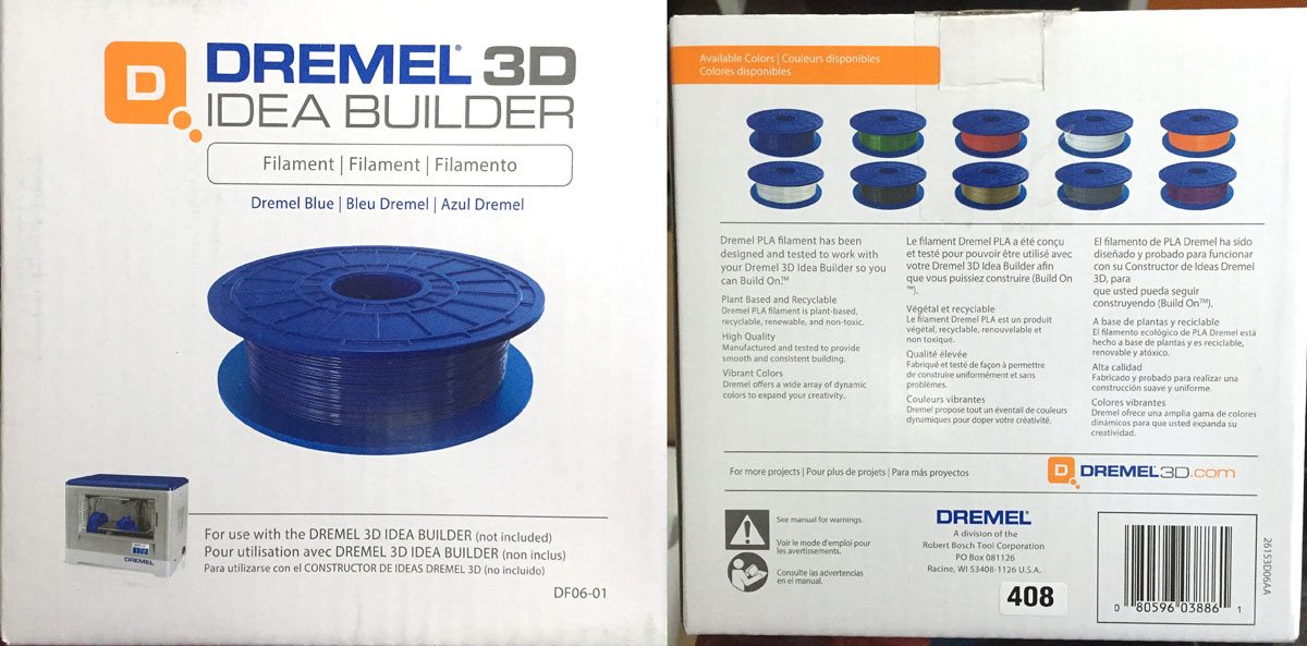Dremel3D-Filament