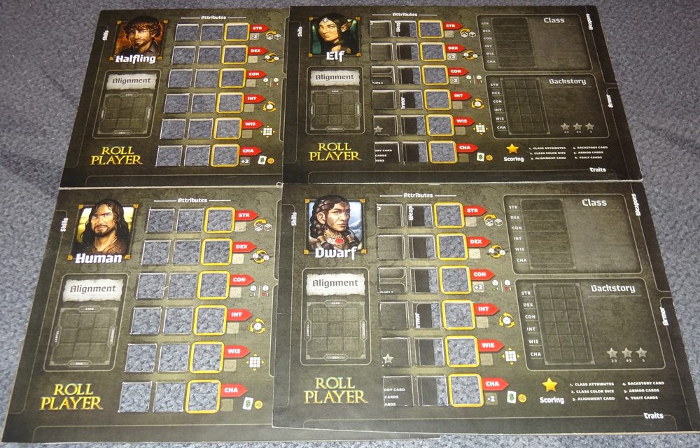 Roll Player boards