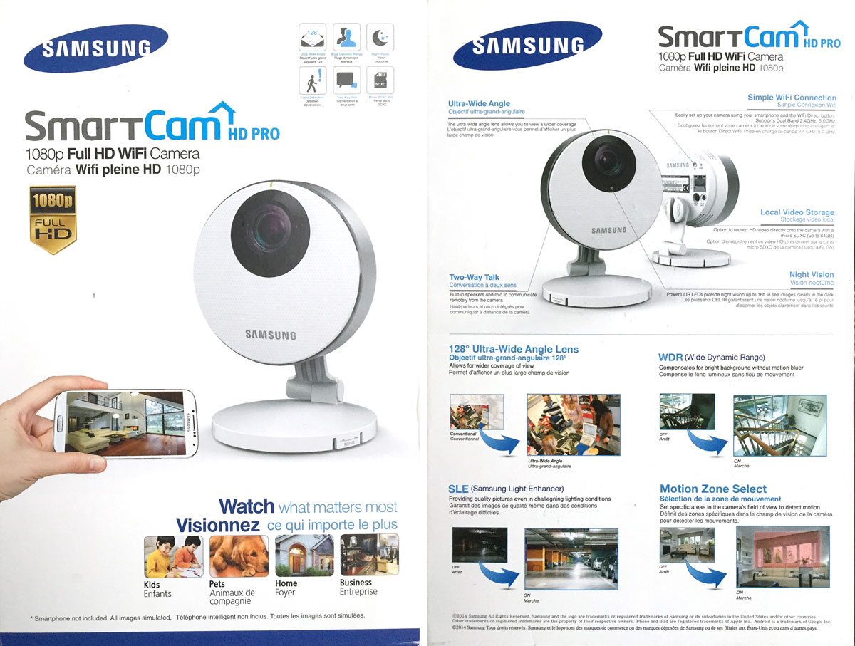 Samsung SmartCam HD Pro Wi-Fi Camera - GeekDad