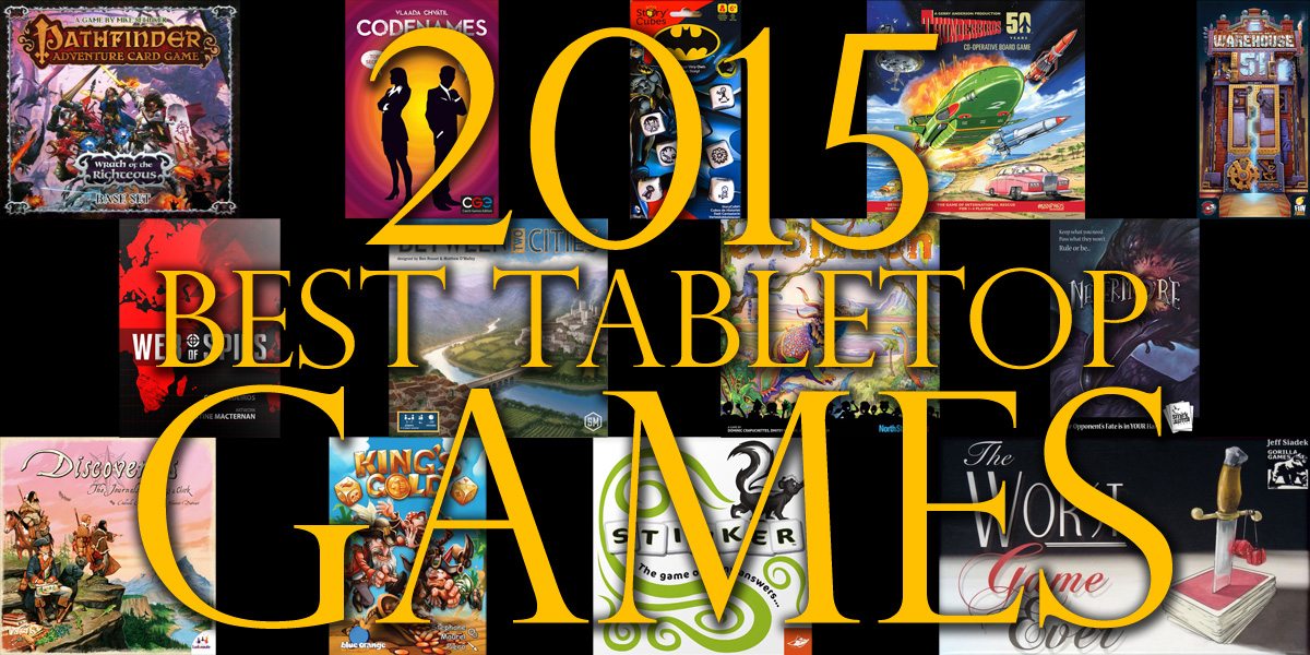 Best Tabletop Games of 2015