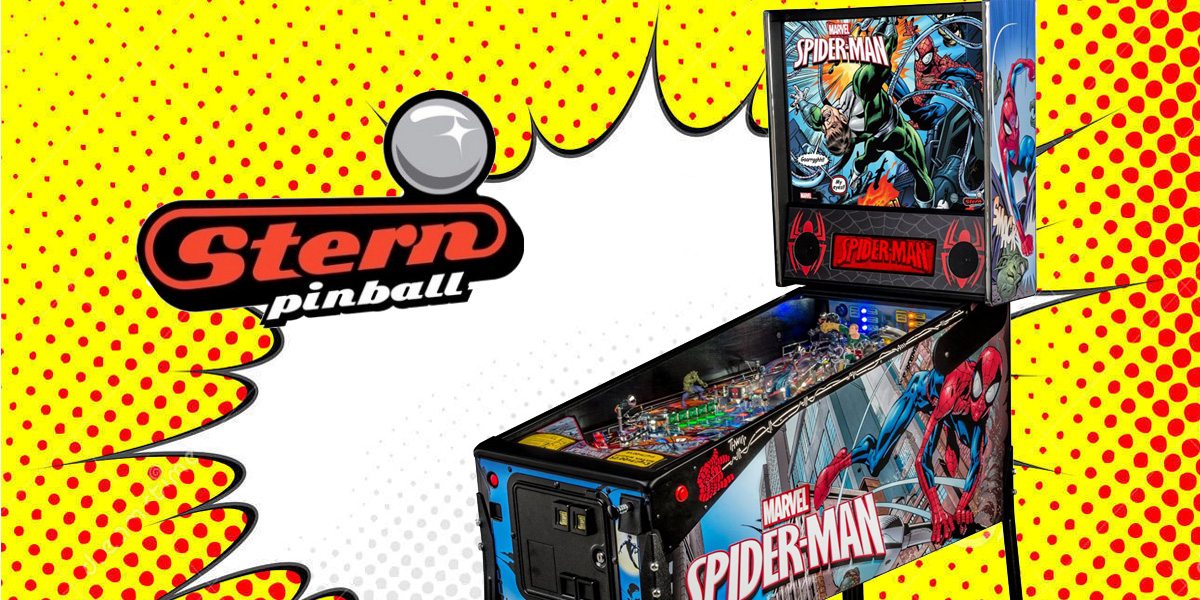 Ultimate Spider-man Pinball Machine by Stern