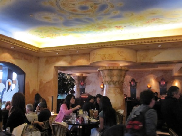 The real Pasadena Cheesecake Factory is a lot more swanky. Photo from The Happy Hour Tour.
