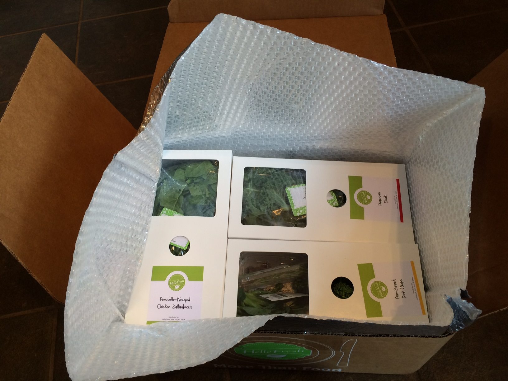 hello fresh review packaging