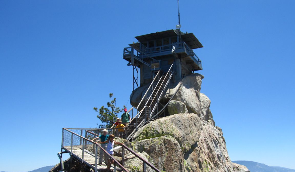 Needles Fire Lookout Tower