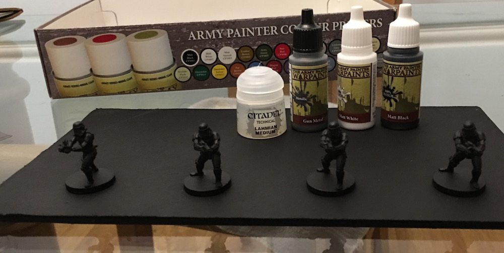 Imperial Assault Stormtroopers Primed