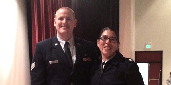 Getting to meet Staff Sergeant Spencer Stone has been a highlight of my career. Image credit: Patricia Vollmer.