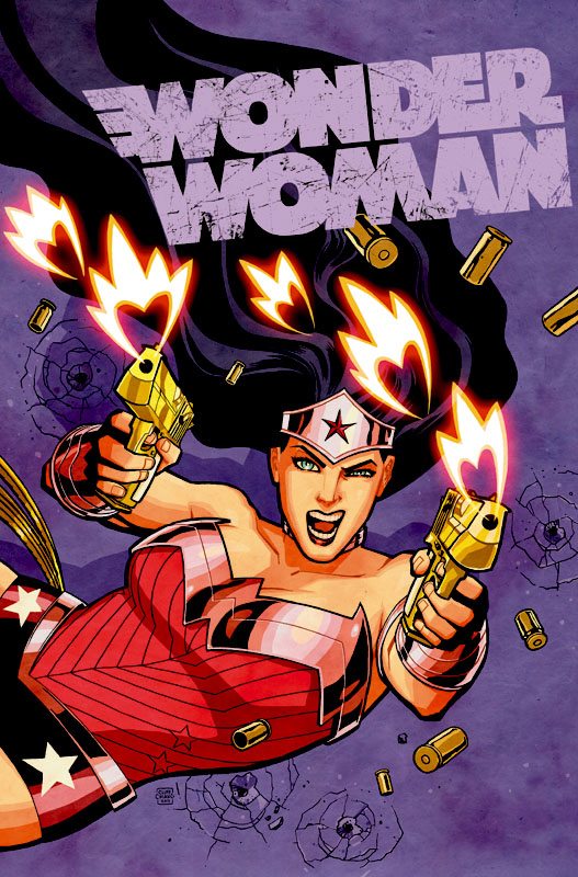 One of the fabulous Cliff Chiang covers for Wonder Woman, copyright DC Comcis