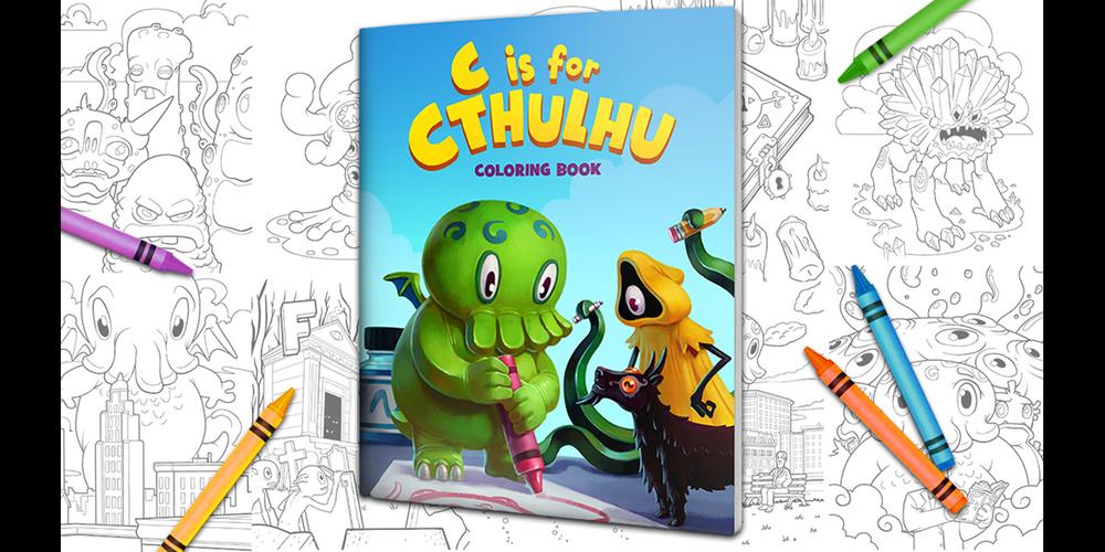 C Is for Cthulhu Coloring Book